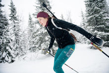Load image into Gallery viewer, SWEARE EVOLVE XC TIGHTS W SPRUCE- Tights för längdskidåkning och löpning